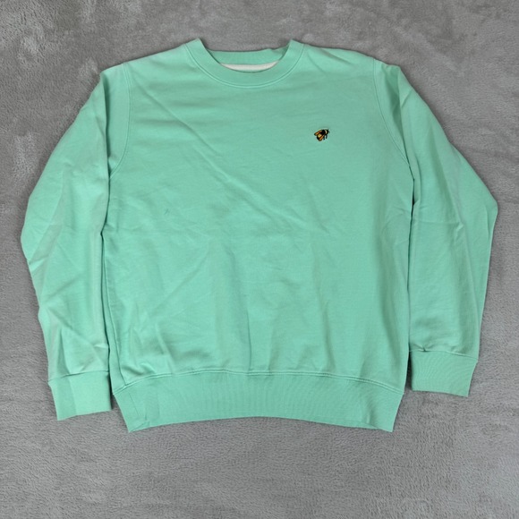 Golf Wang Sweatshirt Womens Small Green Preowned Stain Athleisure Pullover - Picture 1 of 7